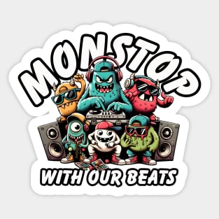 Monstop Hiphop Party Sticker